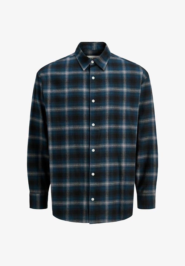 Jack & Jones Checked Loose Fit - Shirt - pageant blue