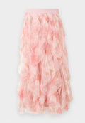 ONLY ONLSKY LONG SKIRT - A-line skirt - cloud dancer