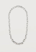 Calvin Klein SCULPTURED DROPES - Necklace - silver-coloured