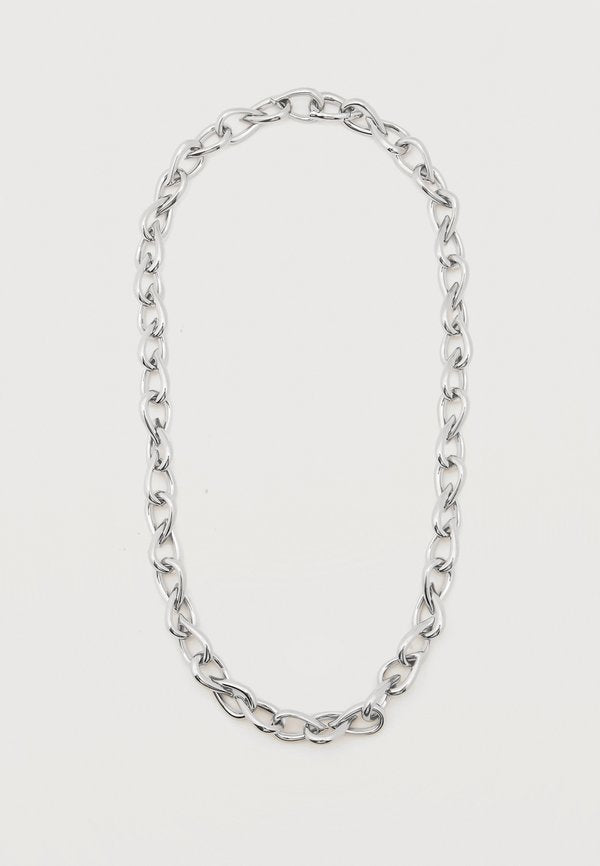 Calvin Klein SCULPTURED DROPES - Necklace - silver-coloured