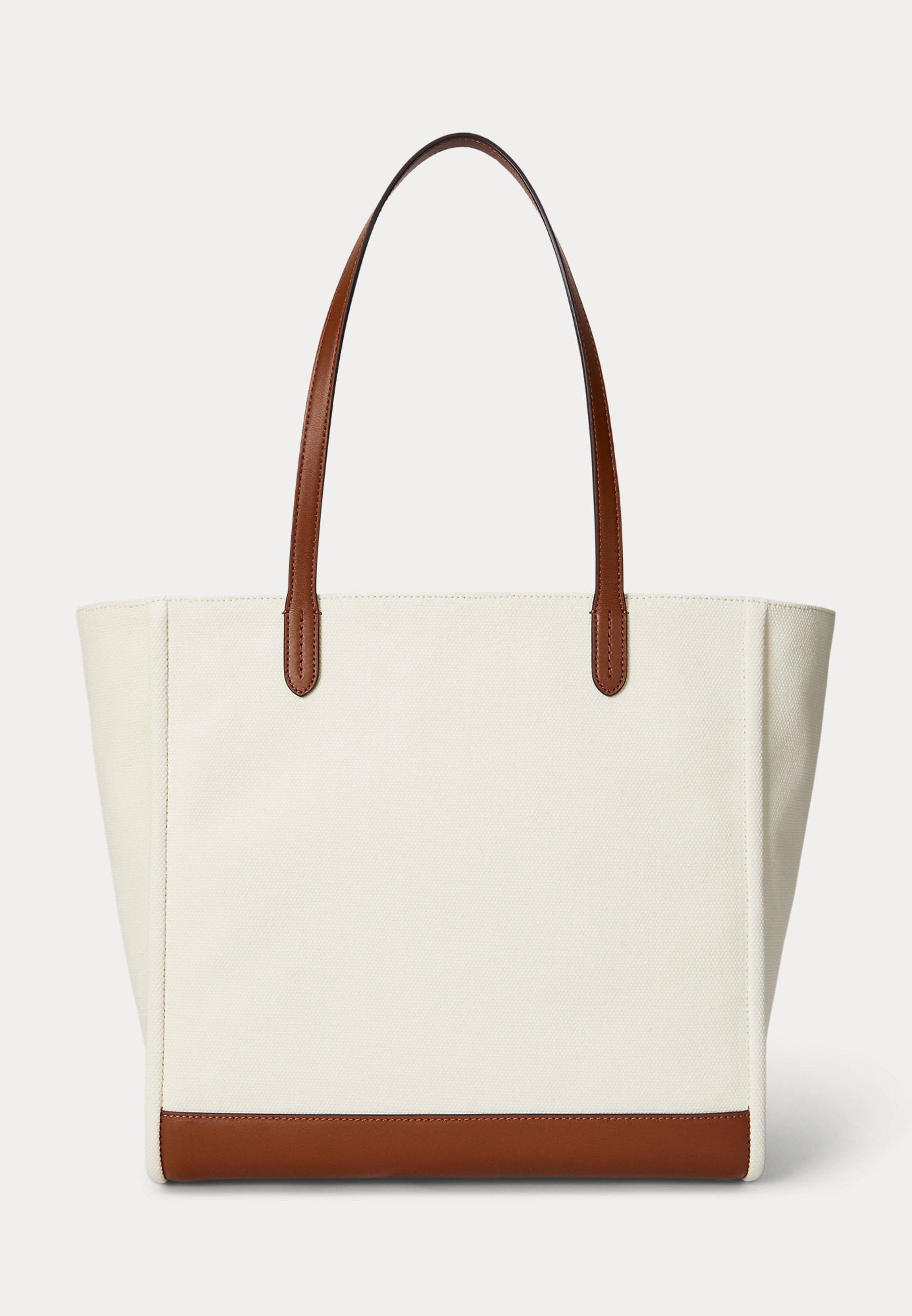 Lauren Ralph Lauren CANVAS LARGE CAMERYN TOTE BAG