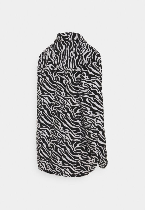 Missguided Maternity MATERNITY ZEBRA SHACKET