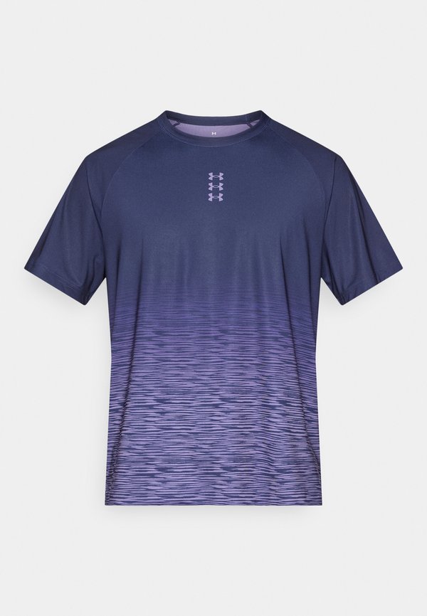 Under Armour HOOPS SHOOTING  - Basic T-shirt - midnight navy/purple luxe