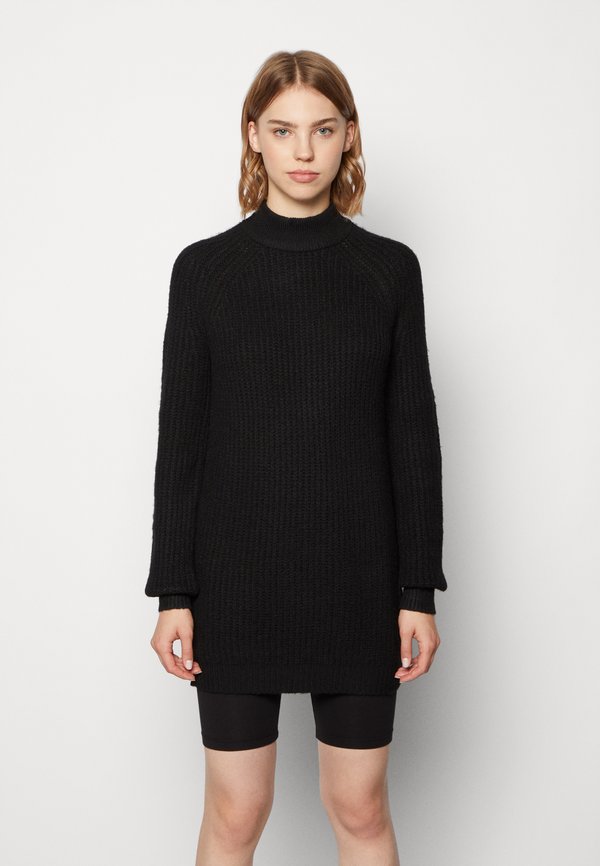 Even&Odd PERKIN AUSSCHNITT MINI RIPP STRICKKLEID