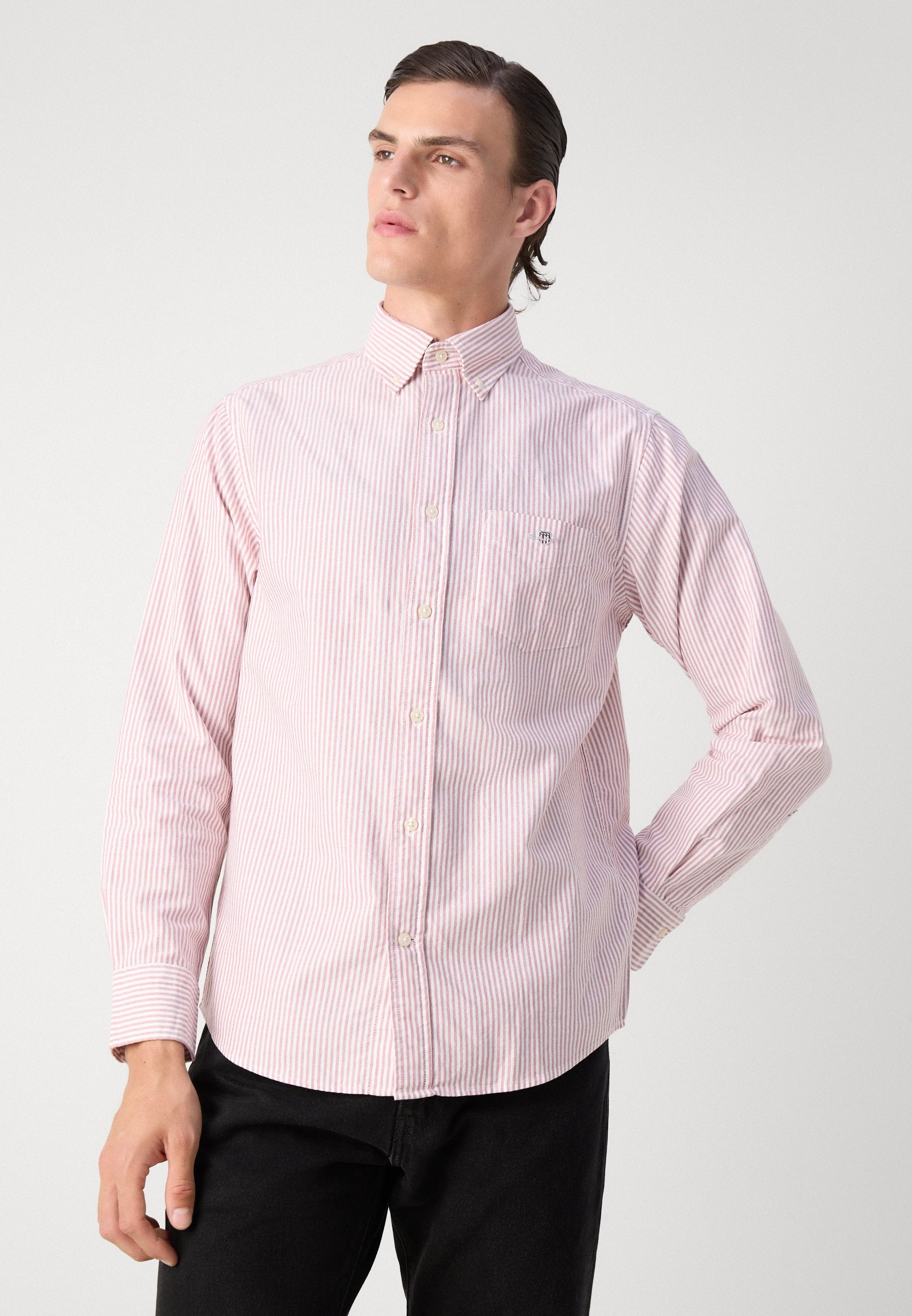 GANT REG CLASSIC OXFORD STRIPE SHIRT