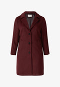 s.Oliver Classic coat - bordeaux