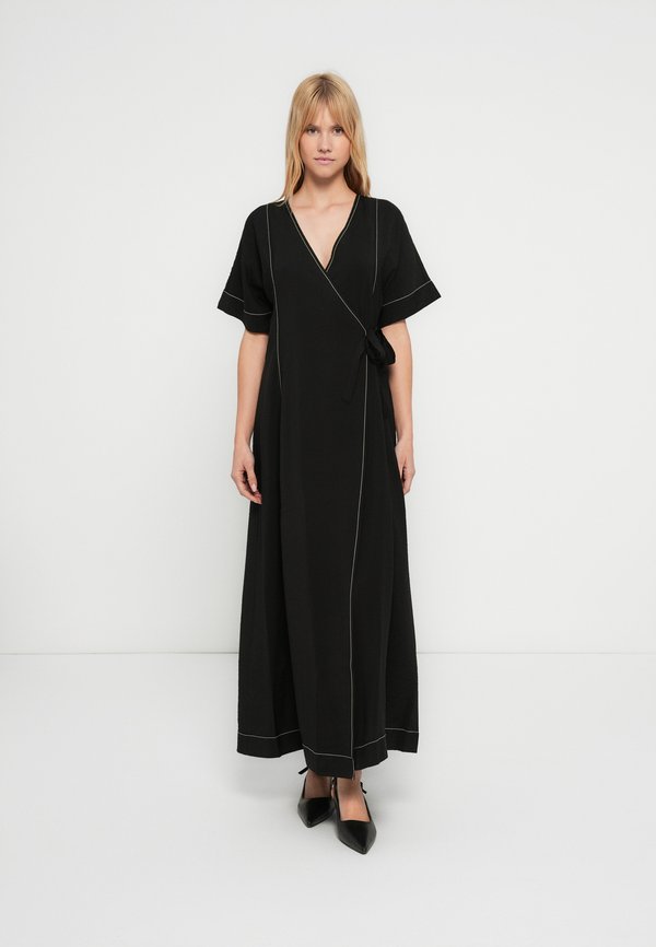 Object Maxi Short Sleeve Wrap
