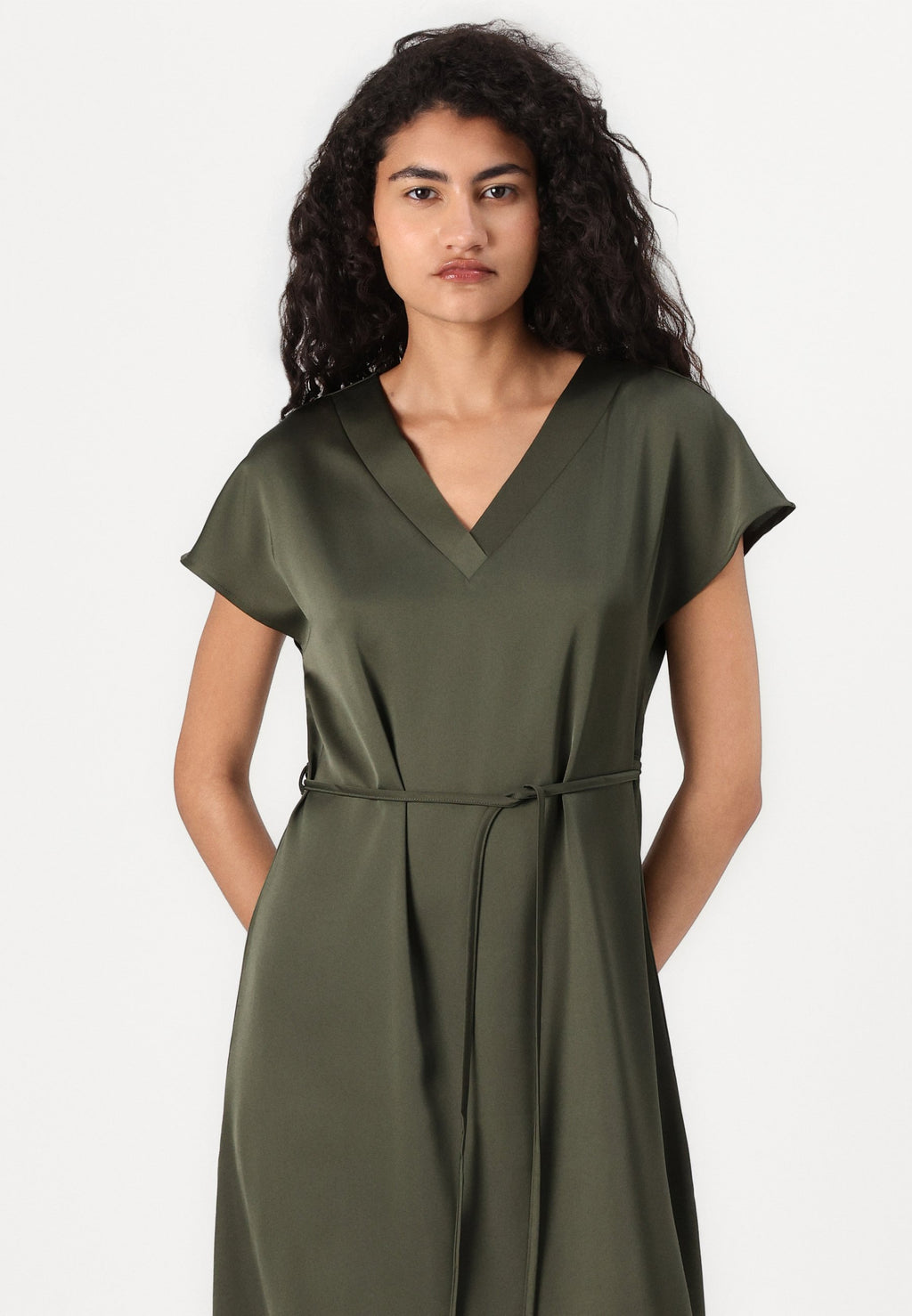 VILA Midi VIELLETTE Short sleeved