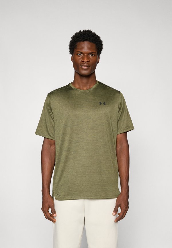 Under Armour TECH VENT - Sports T-shirt - marine green/black