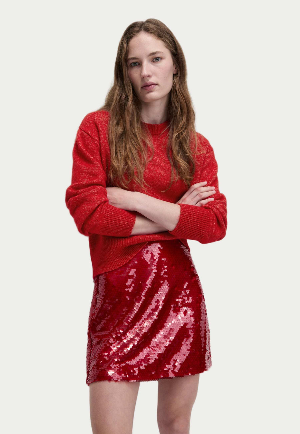 Marks & Spencer TEXTURED CREW NECK