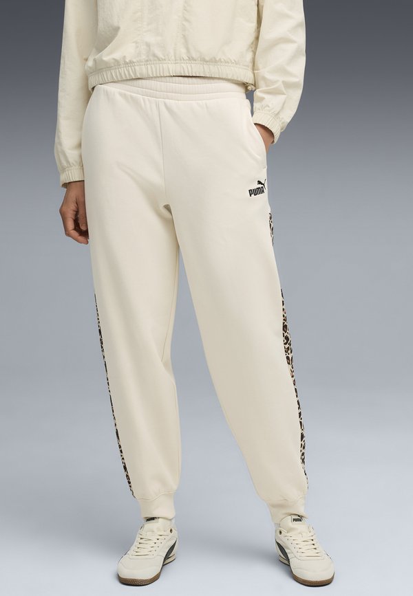 Puma GRAPHIC ANIMAL COMFORT HIGH-WAIST - Tracksuit bottoms - alpine snow