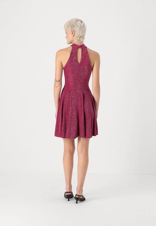 WAL G. BALI HALTERNECK SKATER DRESS