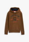 TOM TAILOR Hoodie - dark palm