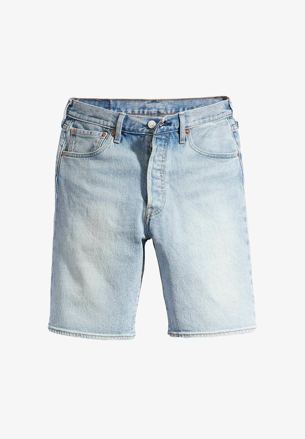 Levi's® 501® ORIGINAL SHORT - Denim shorts - dark lane ltwt short