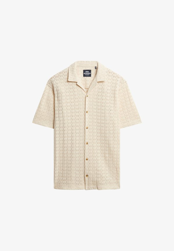 Superdry & Co Shirt - ecru crochet