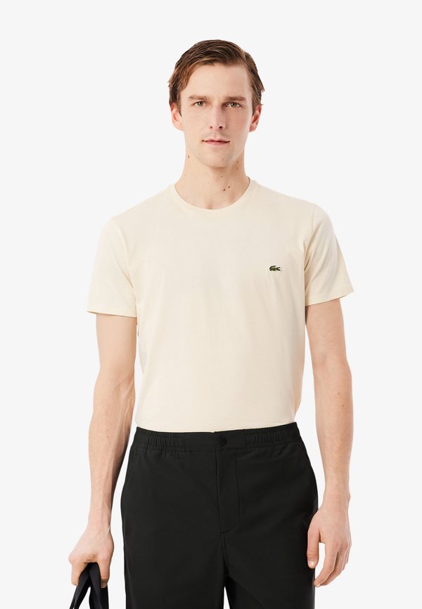 Lacoste TH6709_ZIH - Basic T-shirt - sand