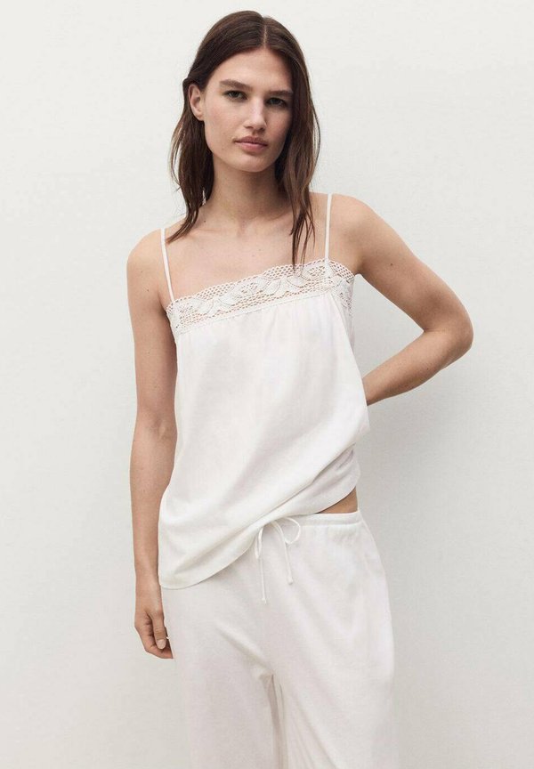 Mango Pyjama bottoms - white