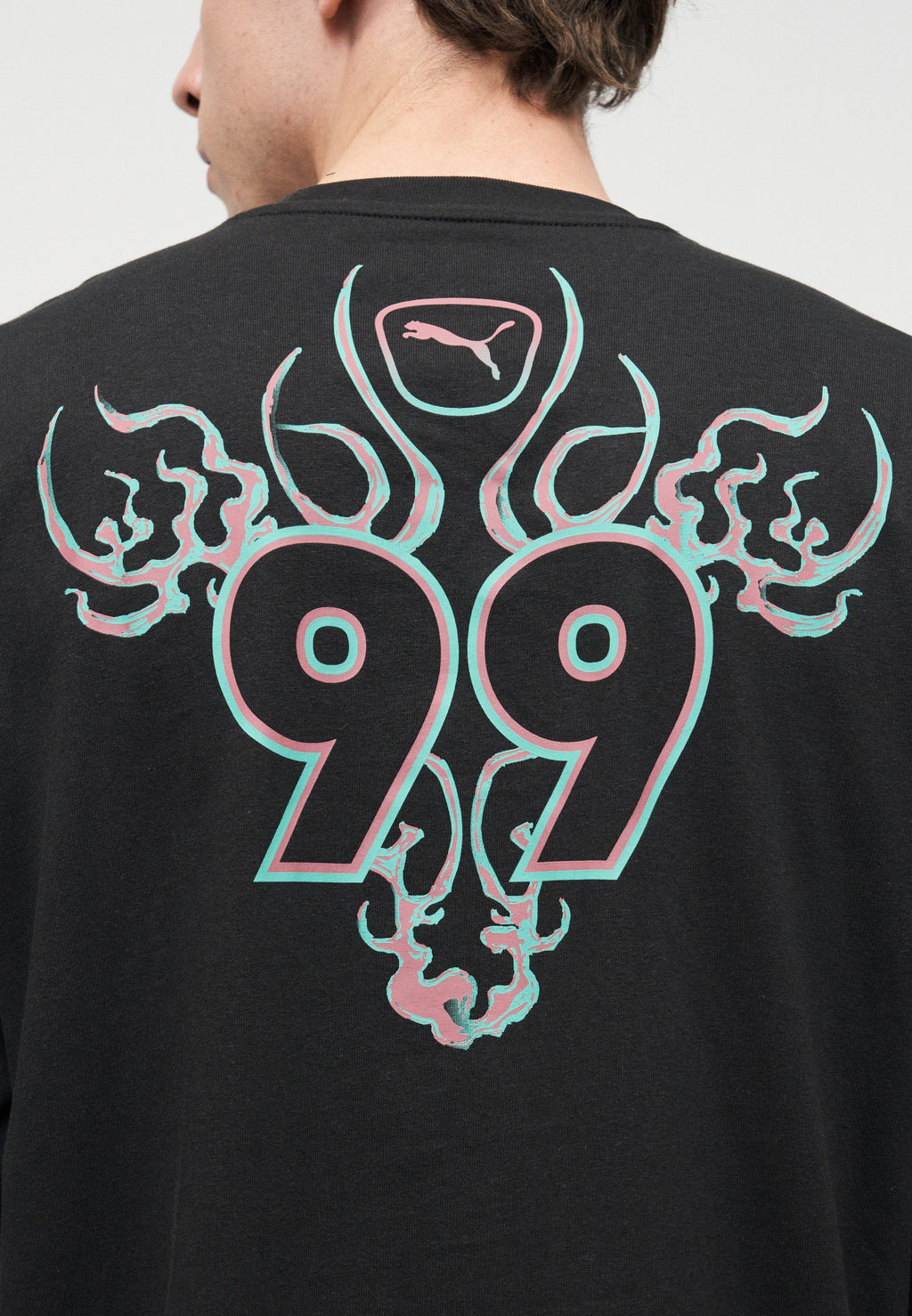 Puma OVERSIZED GRAPHIC LONGSLEEVE TEE UNISEX