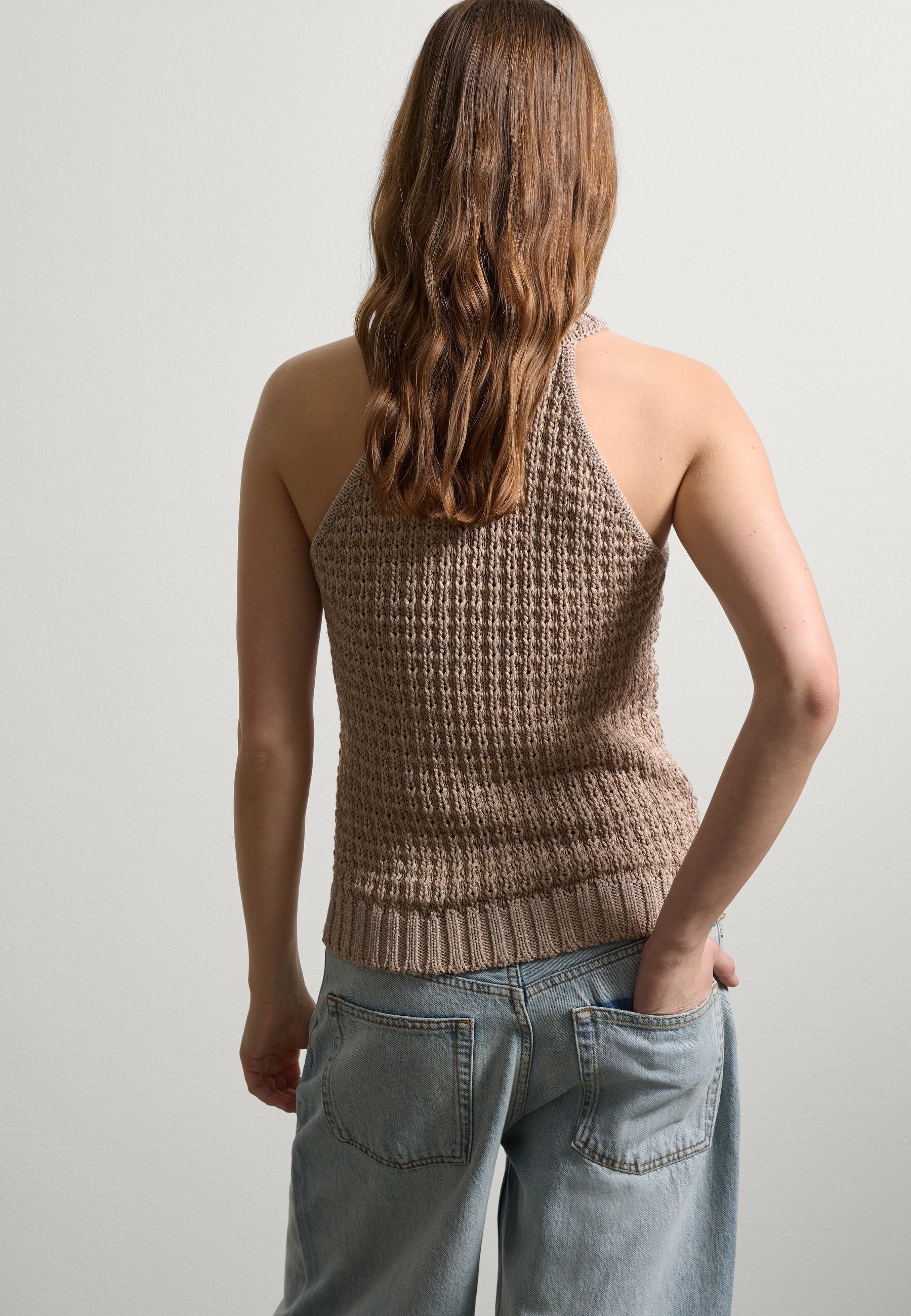 Stefanel WITH HALTER NECK