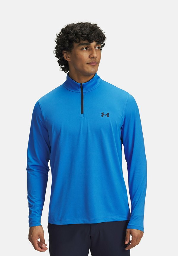 Under Armour MATCHPLAY - Long sleeved top - blue atlantis
