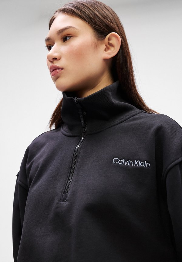 Calvin Klein SPORT ZIP SWEATER WITH GRAPHIC