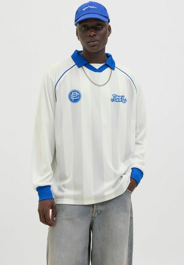 Jack & Jones FLY AWAY - Polo shirt - cloud dancer