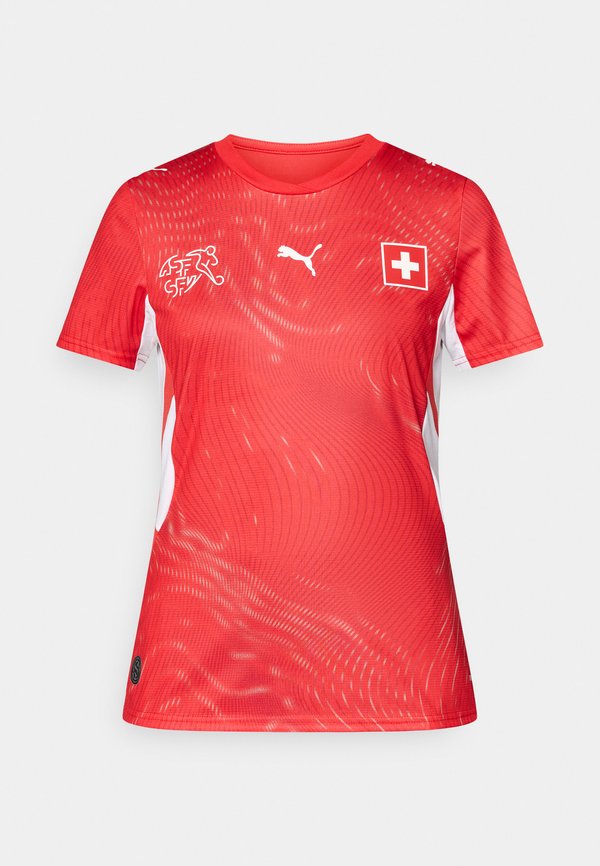 Puma SWITZERLAND SFV HOME JERSEY REPLICA W  - Football jersey - red/white