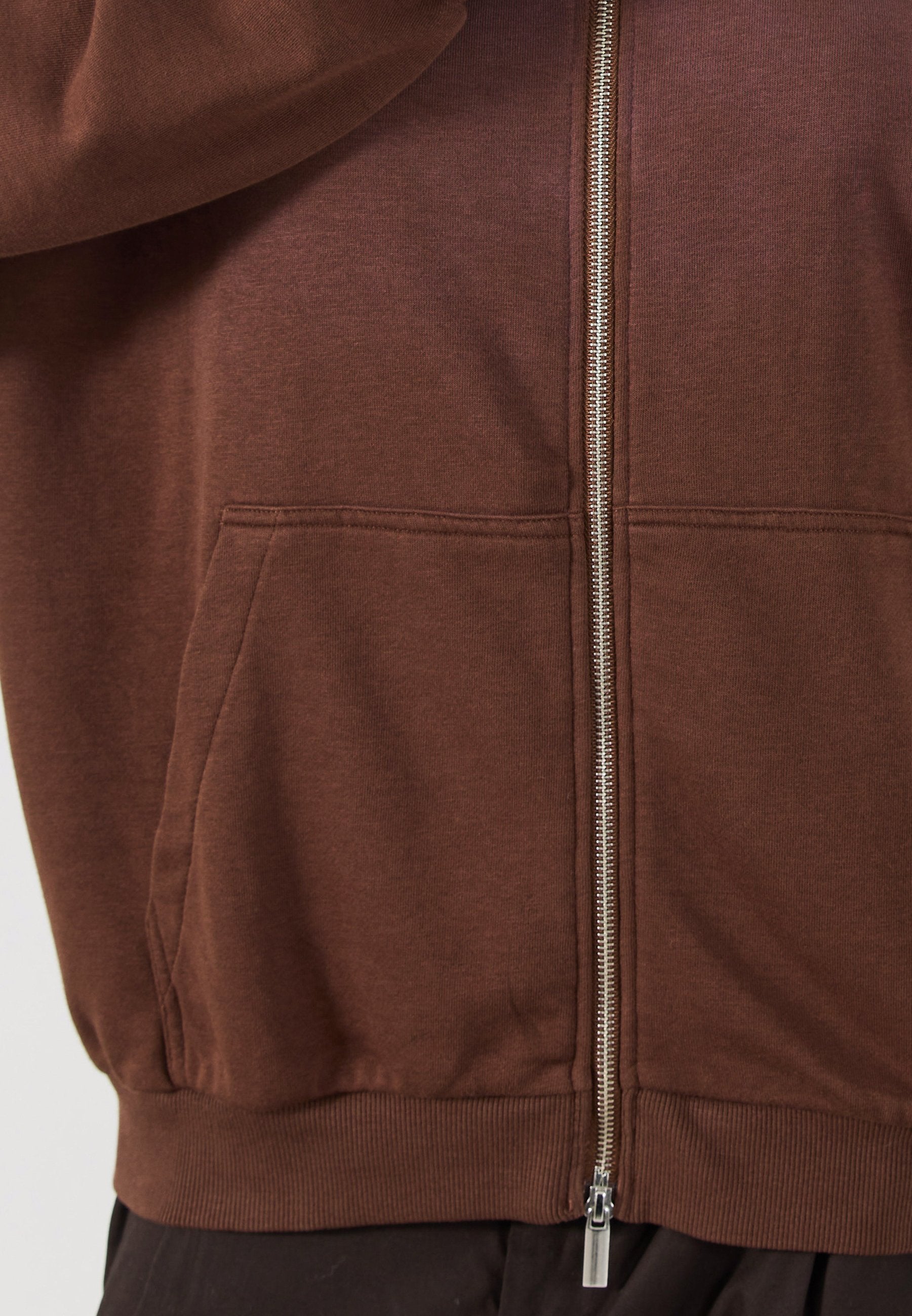 YOURTURN WASHED UP ZIP-UP HOODIE