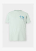Calvin Klein Jeans RESORT GRAPHIC TEE - Print T-shirt - pale meadow
