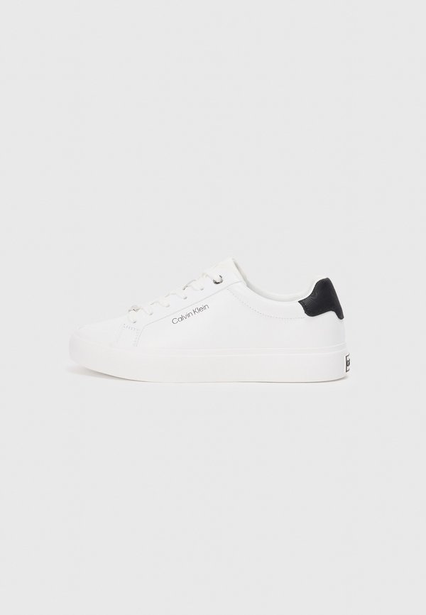 Calvin Klein VULC - Trainers - bright white/black