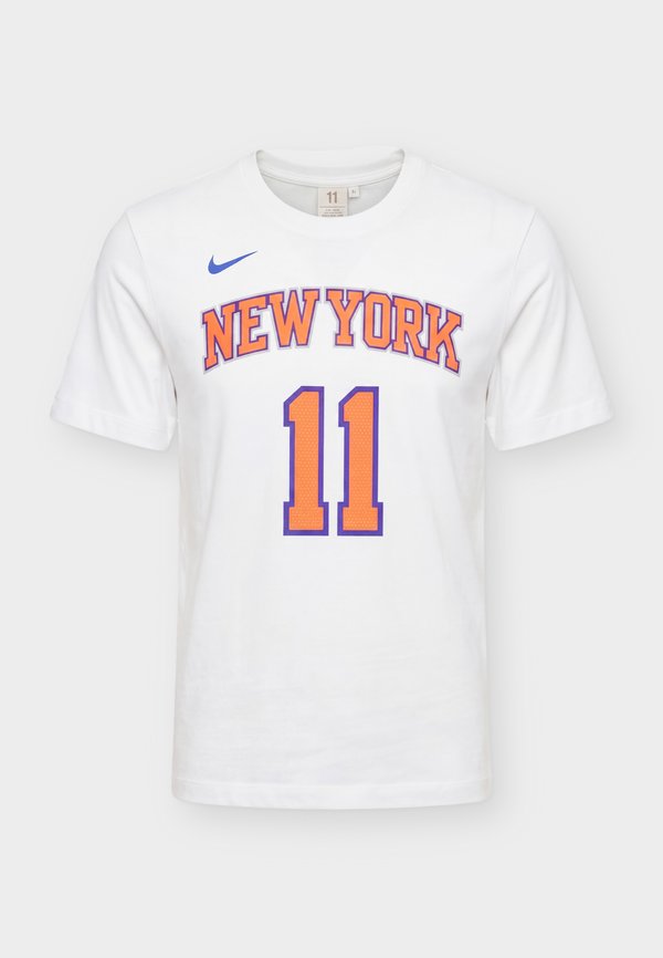 Nike Performance NEW YORK KNICKS TEE JALEN BRUNSON - Club wear - white