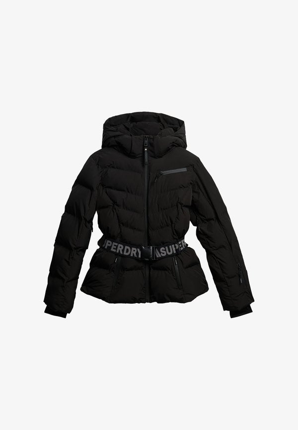 Superdry & Co LUXE BELTED - Winter jacket - black
