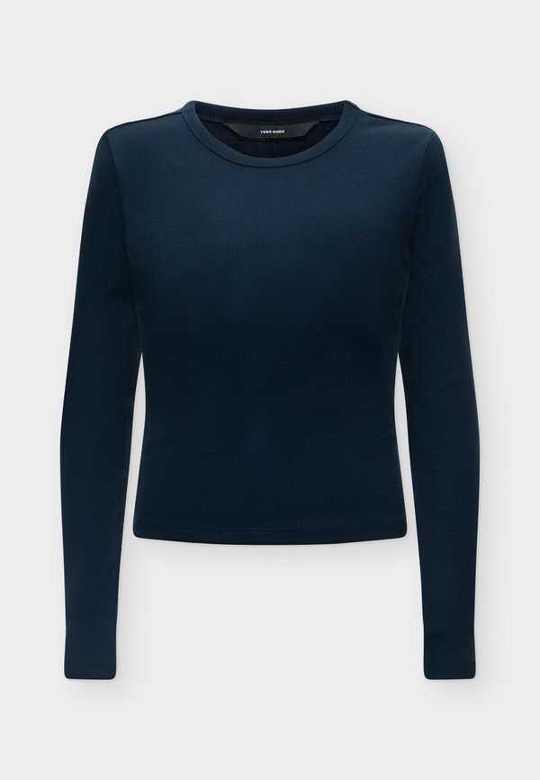 Vero Moda VMCHLOE SHORT TOP  - Long sleeved top - sky captain