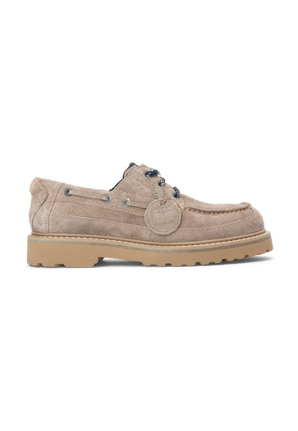 Tommy Jeans ARCHIVE CLEAT TEXTURED SUEDE BOAT SHOES