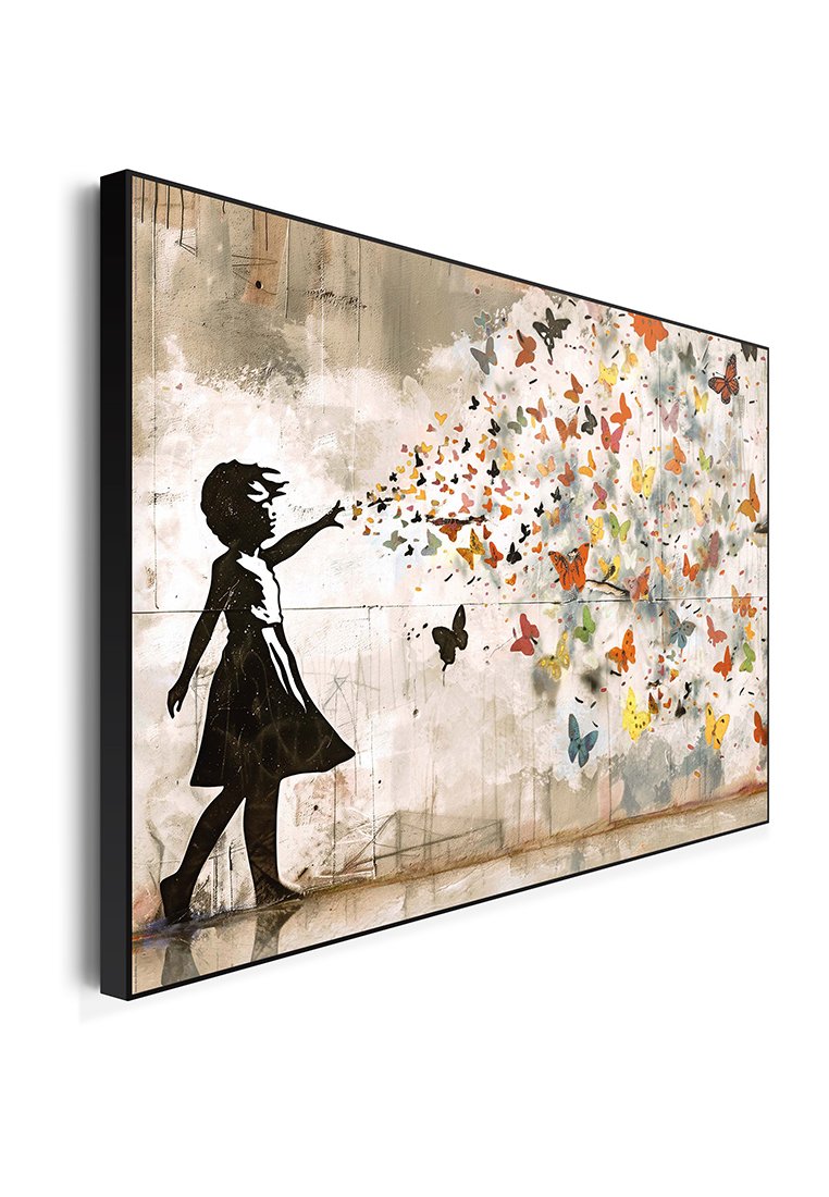 Orange Wallz BALLOON GIRL