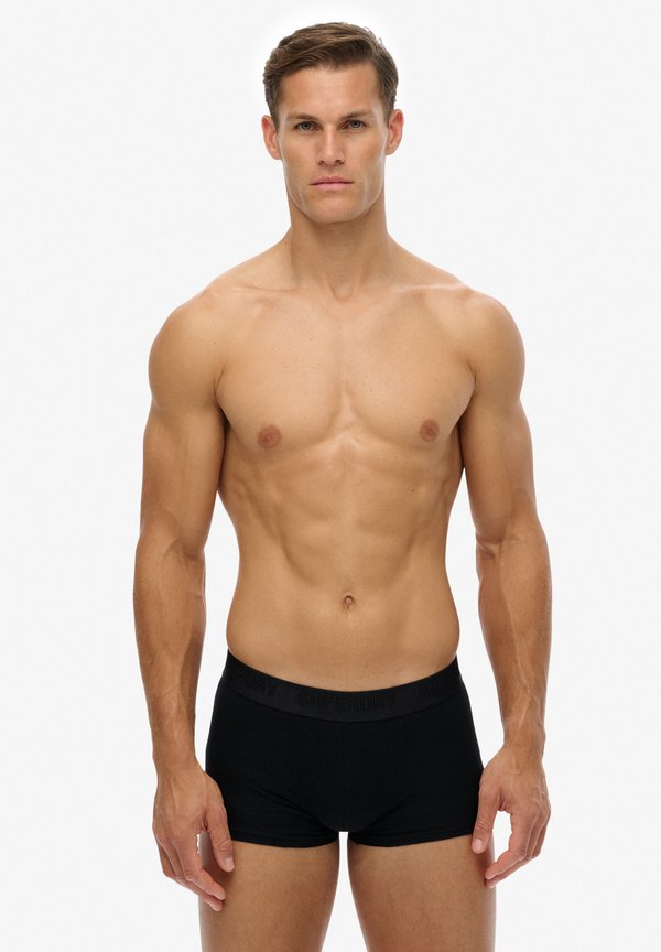 Superdry & Co SUPERDRY TRUNK TRIPLE PACK.. - Trunks - black/black/black