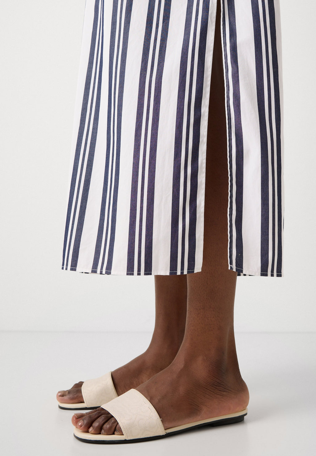 GANT STRIPED CAFTAN DRESS
