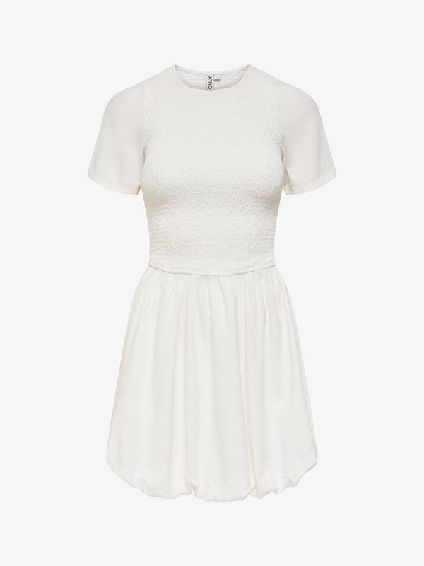 ONLY ONLGOA Linen Short - Day dress - cloud dancer