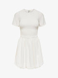 ONLY ONLGOA Linen Short - Day dress - cloud dancer