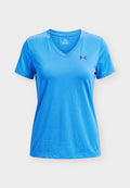 Under Armour TECH - Sports T-shirt - aegean blue/blackout navy