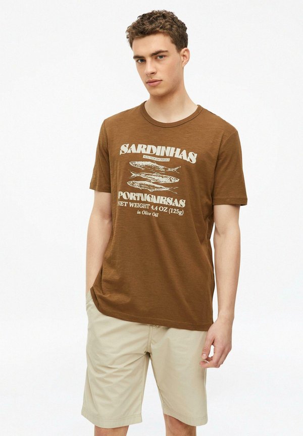 s.Oliver T-SHIRT - Basic T-shirt - braun