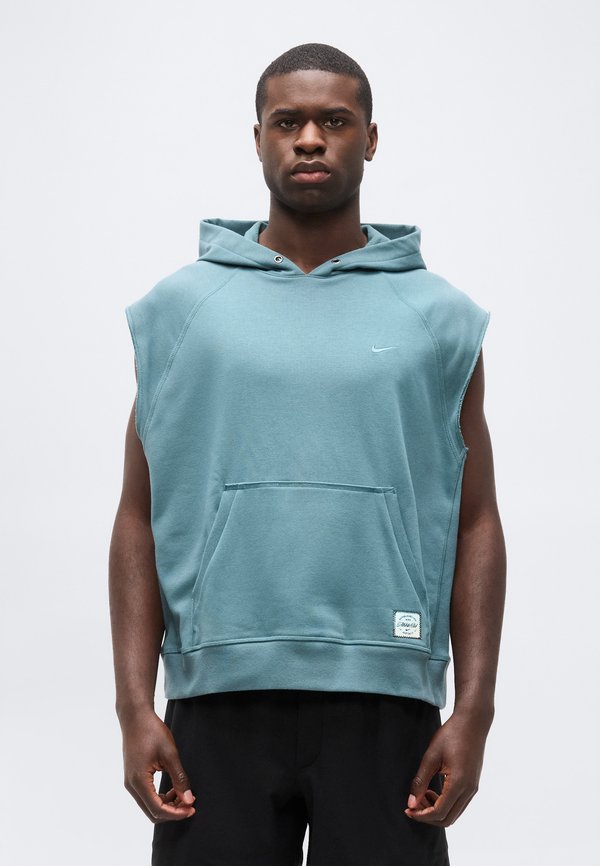 Nike Performance HOODIE - Hoodie - mineral slate