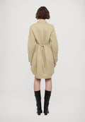 CLOSED BELTED DRESS