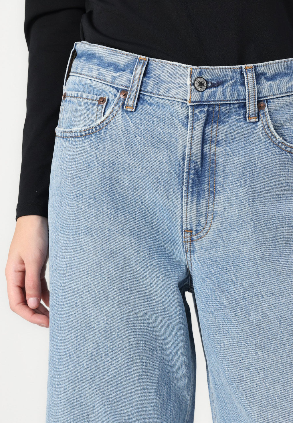 Abercrombie & Fitch Crop wide leg jeans