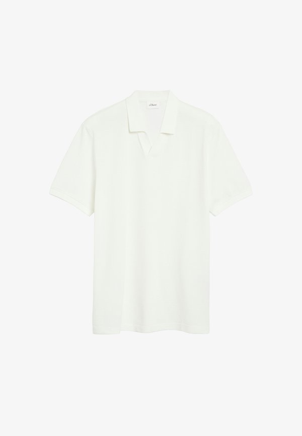 s.Oliver POLO-SHIRT - Polo shirt - ecru