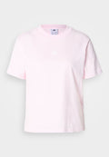 adidas Sportswear ESSENTIALS SMALL LOGO - Basic T-shirt - clear pink/white