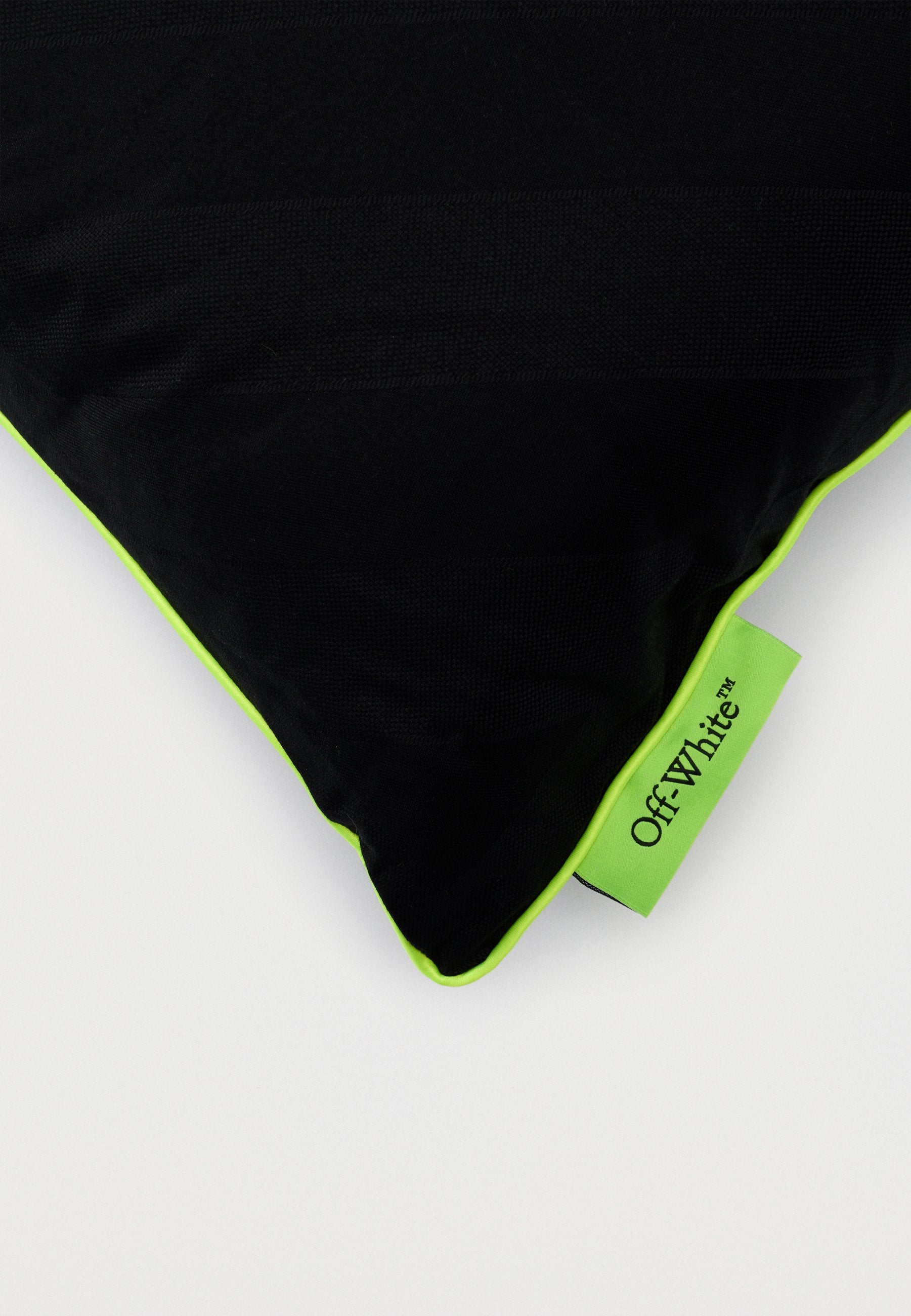 OFF-WHITE DIAG PILLOW