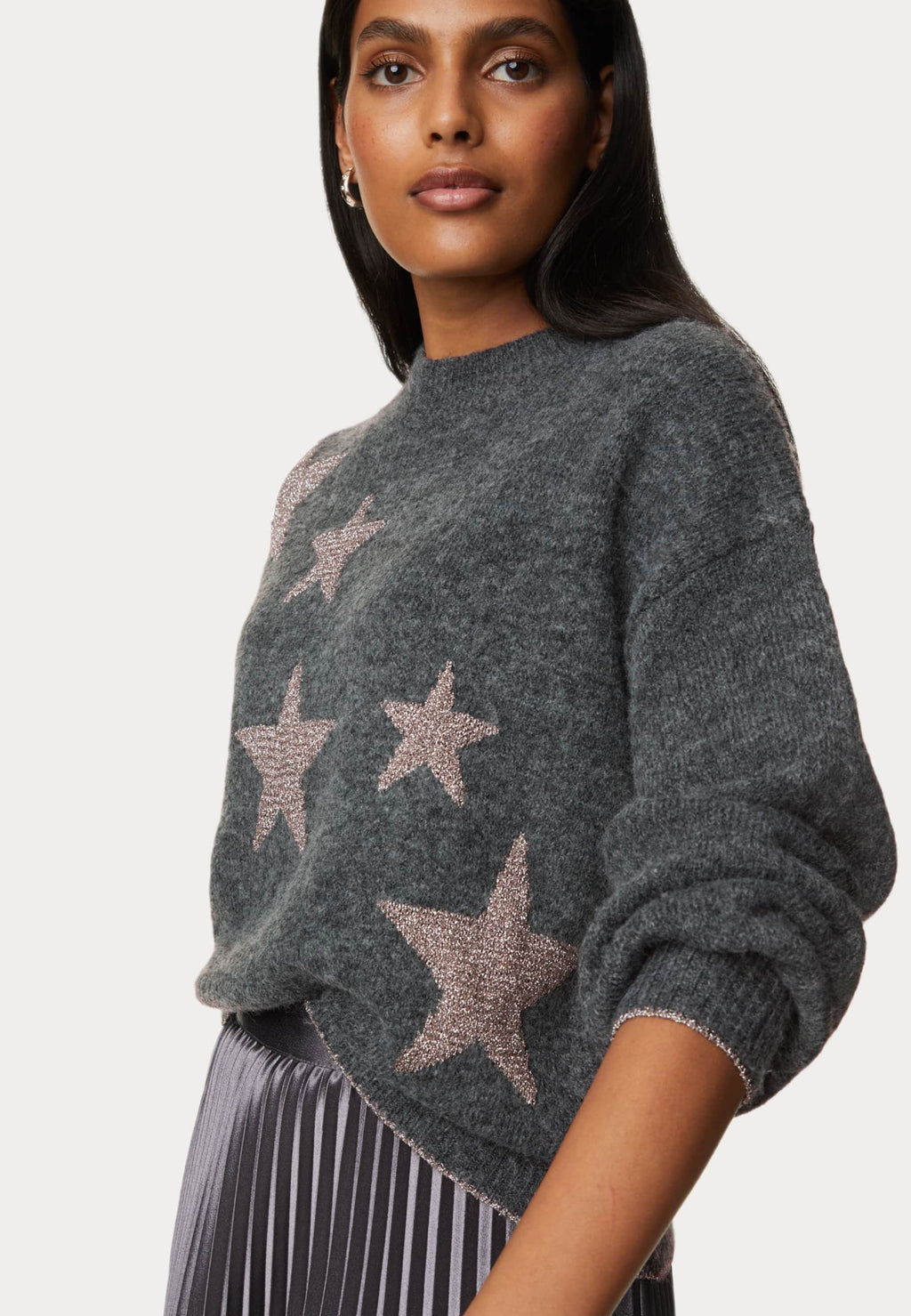 Marks & Spencer  STAR CREW NECK