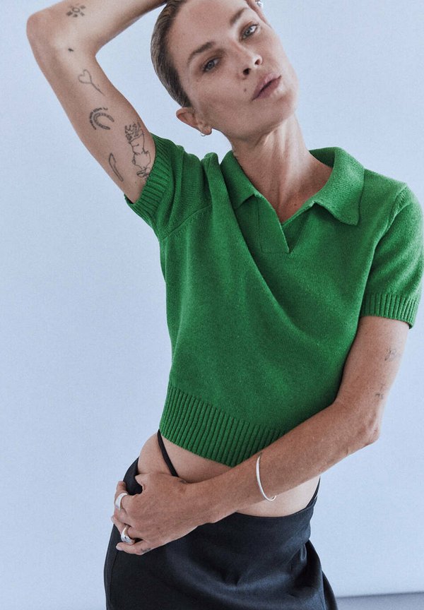 Mango ADULT - Polo shirt - green