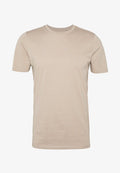 Jack & Jones JJEORGANIC BASIC TEE SS O-NECK NOOS - Basic T-shirt - Beige